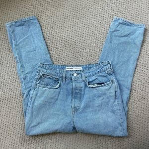 GRLFRND Karolina high rise straight crop
